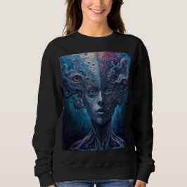 Surreal Psychedelic Multiple Eyes Split Vision T Shirt