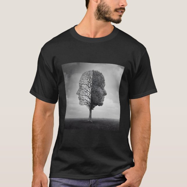 Surreal psykologi och psykiatri t shirt (Framsida)