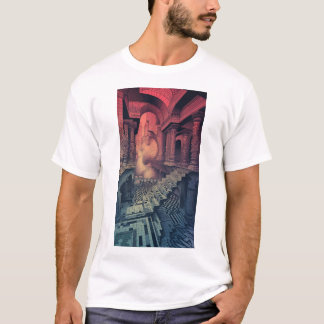 Surreal Puzzle Art T-Shirt - Manifold Garden Echoc