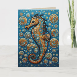 Surreal Seahorse Kort