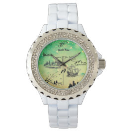 "Surreal Silouette 'Imagine If' Armbandsur