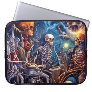 Surreal Skeletons II Laptop Fodral
