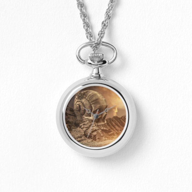 Surreal Skull Armbandsur (Framsida)