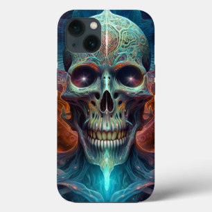 Surreal Skull Gothic Horror Art