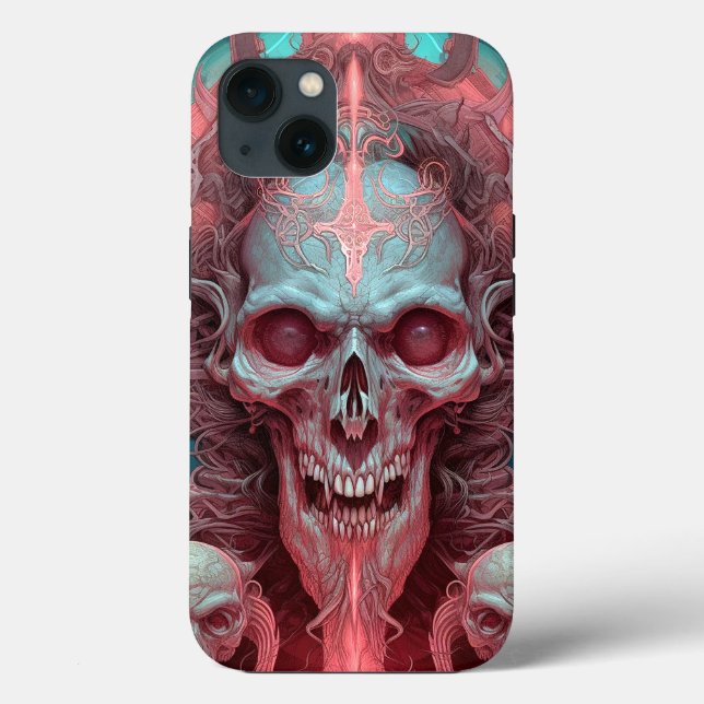 Surreal Skull Gothic Horror Art (Baksida)