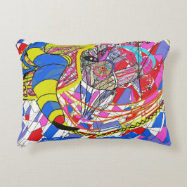 Surreal sömnaccentkudde prydnadskudde