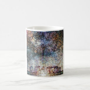 Surreal stenbrott kaffemugg