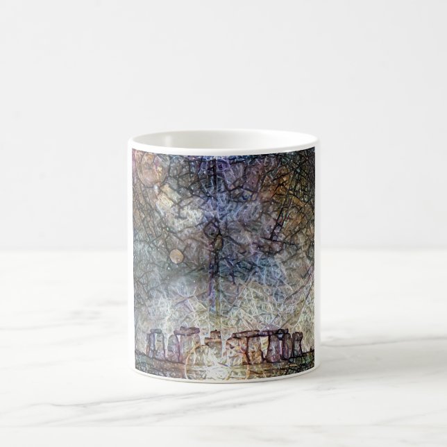 Surreal stenbrott kaffemugg (Center)