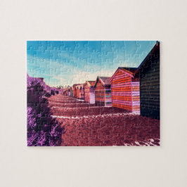 Surreal Sunset Beach liggande Pussel