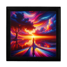 "Surreal Sunset Silhouette" Keepsaké Jewelry
