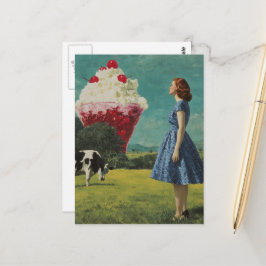 Surreal Sweet Treat Vykort