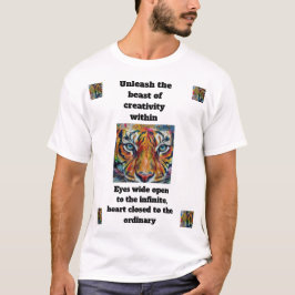 Surreal Tiger T Shirt