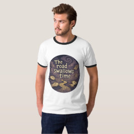 Surreal Time Vortex-grafik T-Shirt