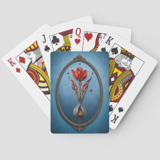 Surreal Tulip Fantasy playing cards Casinokort