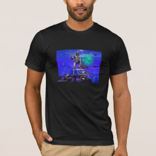 SURREAL UNDERSEA/Cancer Zodiac Birthday Sign T-shirt