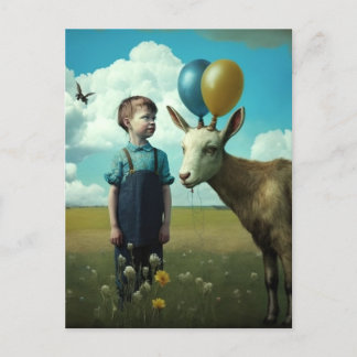 Surreal Vår-scen Vykort