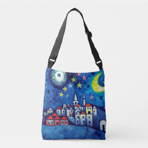Surreal Village Kor-Body Tote Axelväska