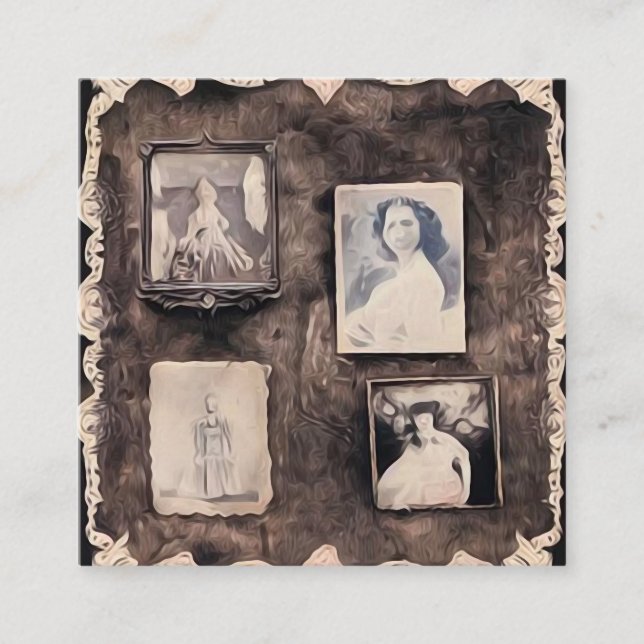 Surreal Vintage - målade foton Tilläggskort (Framsida)