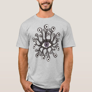 Surreal Weirdcore-ögon tentakelkonst T Shirt