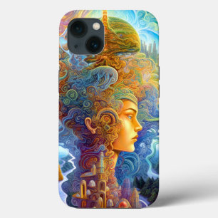 Surreal Woman Ligcape Fantasy Art