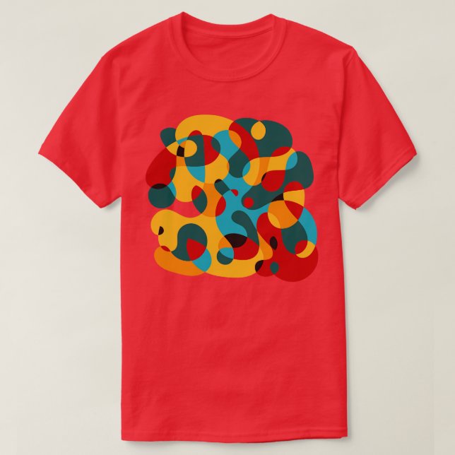 Surreala former Miro Inspired 13 T Shirt (Design framsida)