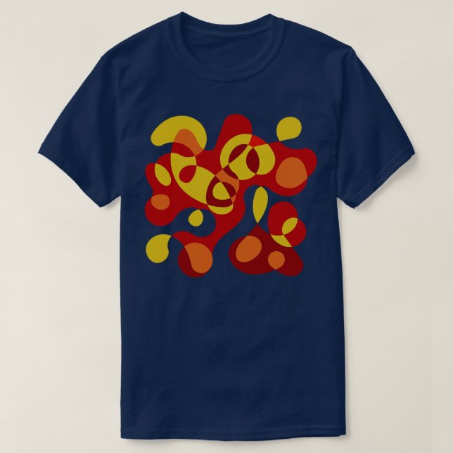 Surreala former Miro Inspired 3 T Shirt (Design framsida)