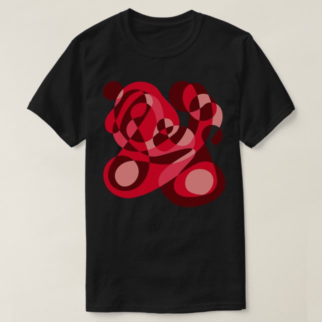 Surreala former Miro Inspired 4 T Shirt (Design framsida)