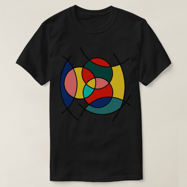 Surreala former Miro Inspired 6 T Shirt (Design framsida)