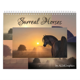 Surreala hästar 2.0 - anpassade kalender
