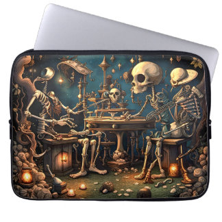 Surreala Skeletons III Laptop Fodral