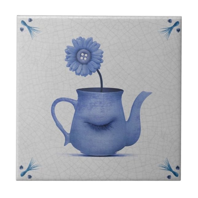 Surrealism 006 kakelplatta (Framsidan)