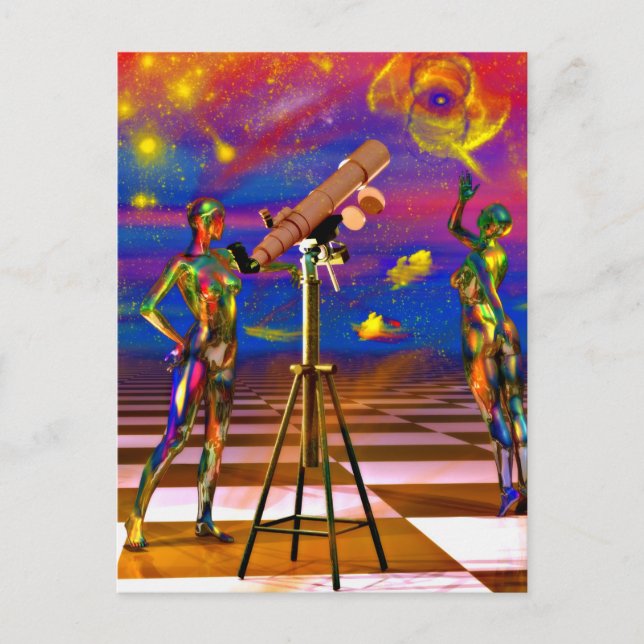 Surrealism Art Series Vykort (Framsida)