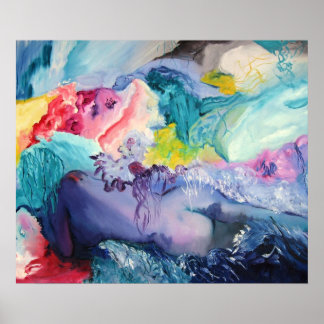 Surrealism Färg Poster
