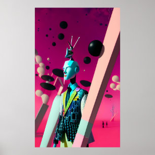 Surrealism i den nya vågen av Ken-mätare Poster