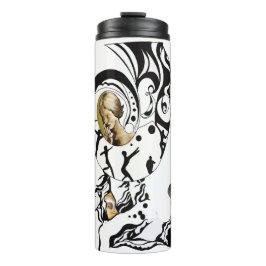 Surrealism-Inspired Digital Art Tumbler: Perfekt