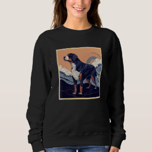 Surrealism Japansk Målning Större Schweiziska Berg T Shirt
