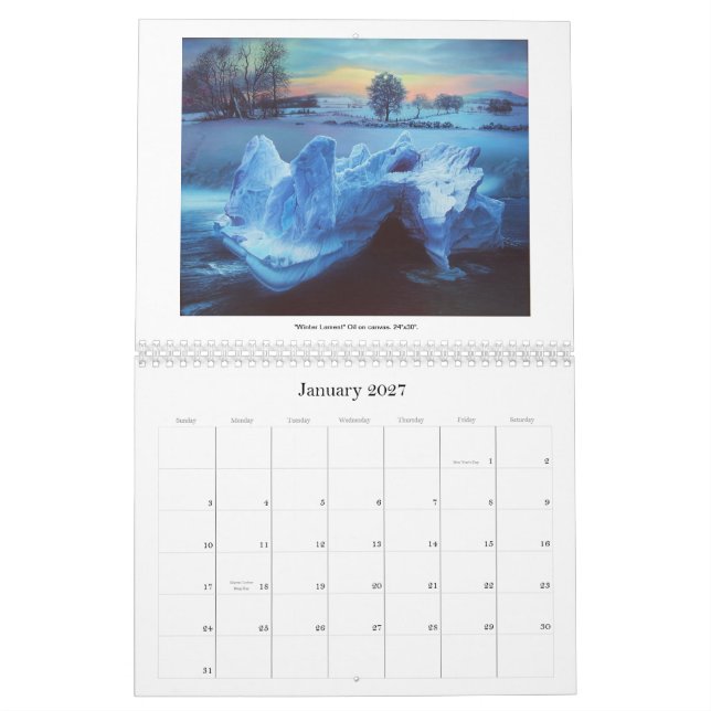 Surrealism och landskap 2012 av James McCarth Kalender (Jan 2027)