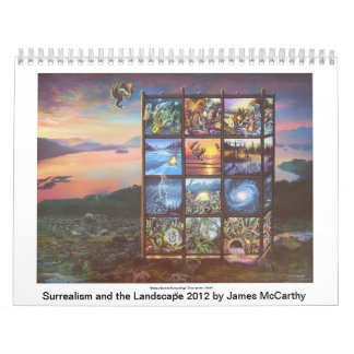 Surrealism och landskap 2012 av James McCarth Kalender