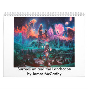 Surrealism och landskap av James McCarthy Kalender