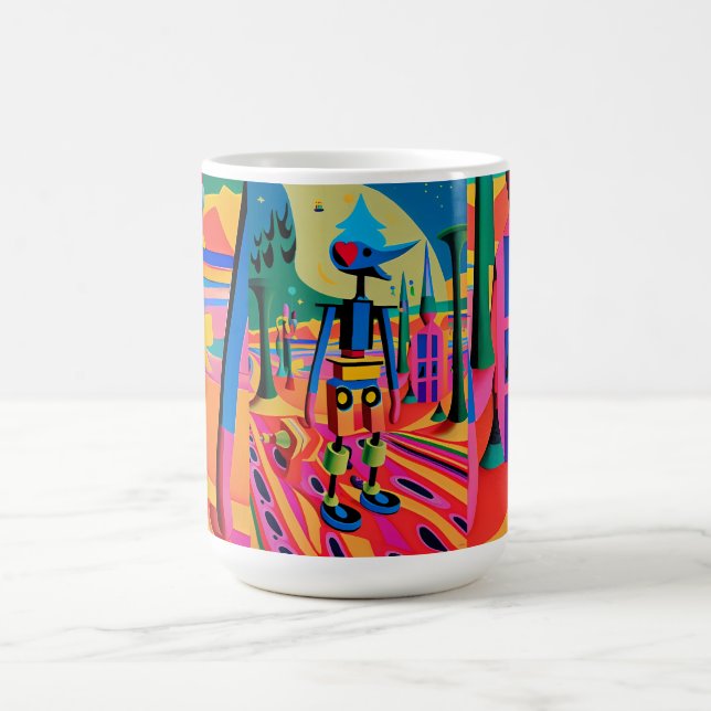 Surrealism School - Ken Gage Art Kaffemugg (Center)