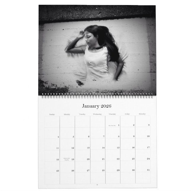 Surrealismkalender - uppdaterad månadstidning - kalender (Jan 2026)