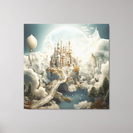 Surrealist Art - en illusion Canvastryck