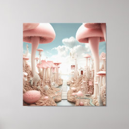 Surrealist Art - en illusion Canvastryck