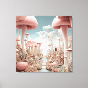 Surrealist Art - en illusion Canvastryck