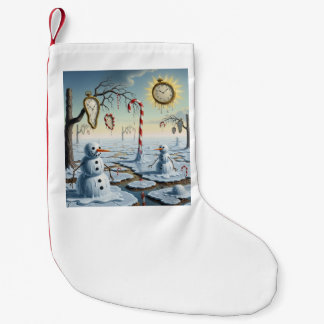 Surrealist jul Stocking Liten Julstrumpa