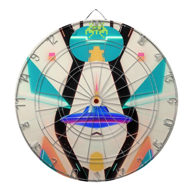 Surrealist Poster 92 Darttavla (Framsidan)