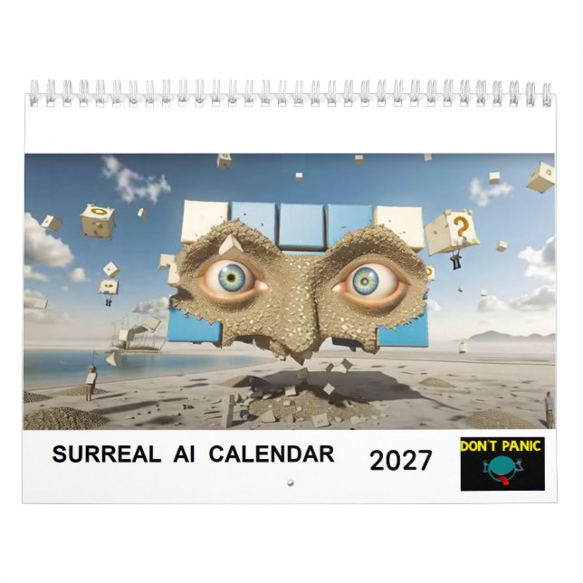 Surrealistisk AI Kalender (Omslag)
