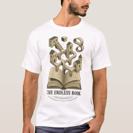 Surrealistisk litterär konst, oändlig fantasi t shirt