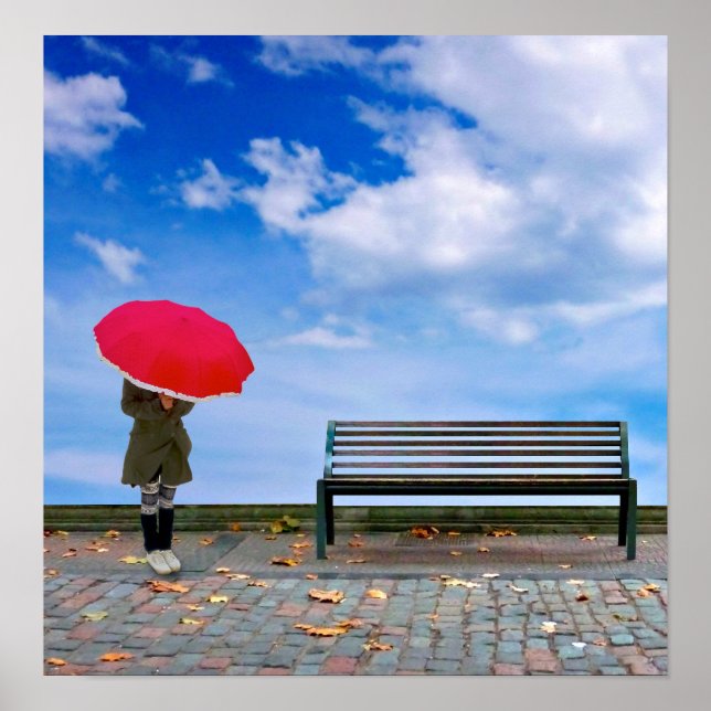 Surrealistisk scen poster (Framsidan)