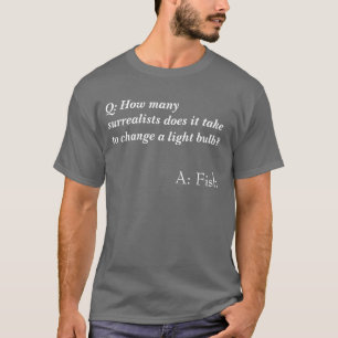 Surrealistisk skämtskjorta t shirt